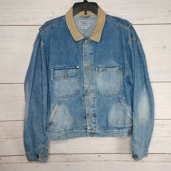 Polo Ralph Lauren Other - Vintage Polo Ralph Lauren Denim Trucker Jacket
